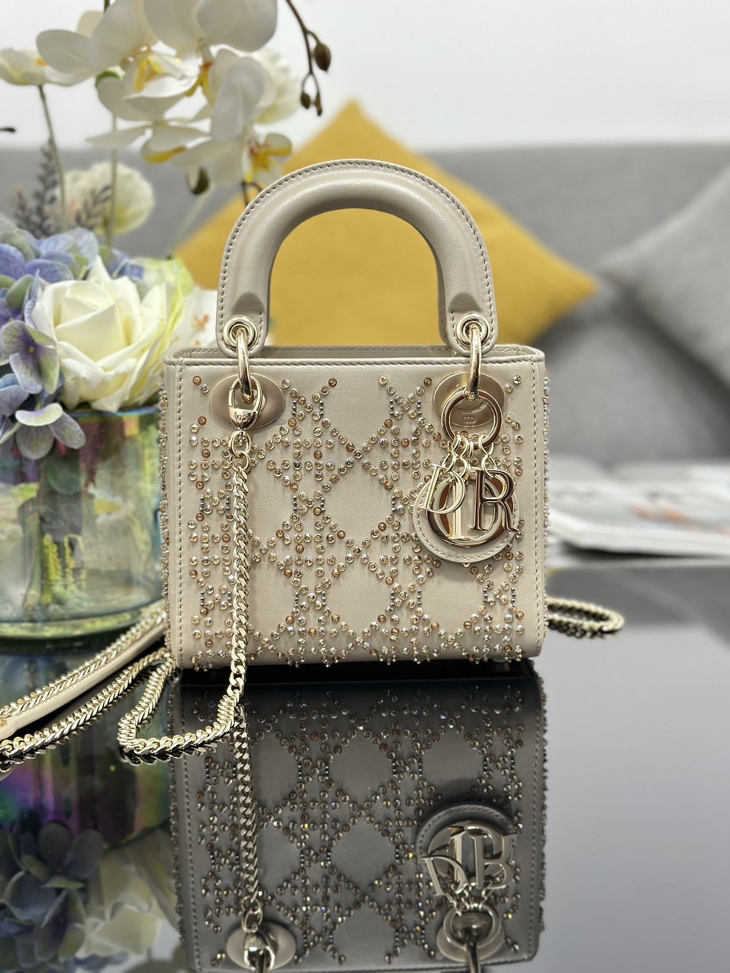 Dior Mini Lady Dior 17 x 15 x 7cm