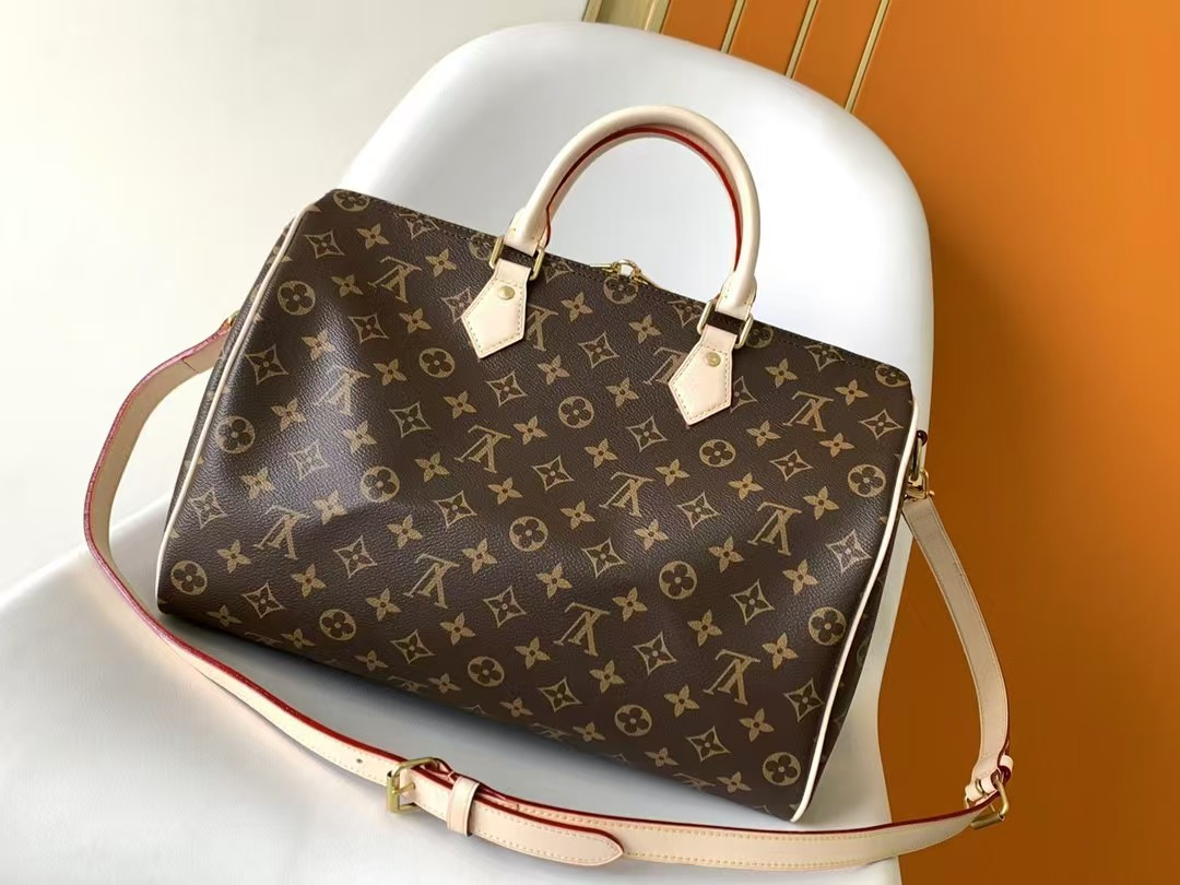LV Speedy Bandouli¨¨re 35 M46981 13.8 x 9.1 x 7.1 inches