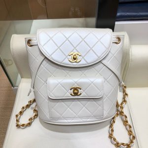 Alternative view of Chanel Vintage Duma Backpack - Backpack - Chanel - Luxury Brands Bags