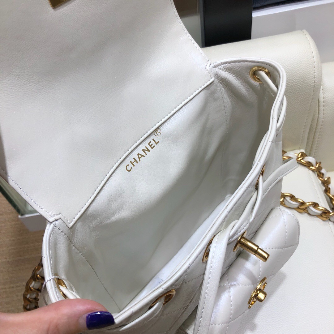 Chanel Vintage Duma Backpack - Backpack - Chanel - Luxury Brands Bags - Image 3