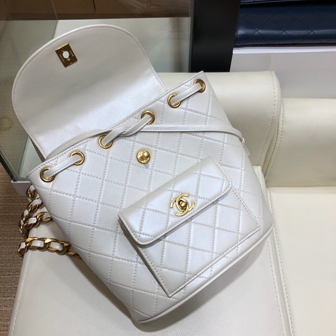 Chanel Vintage Duma Backpack - Backpack - Chanel - Luxury Brands Bags - Image 4
