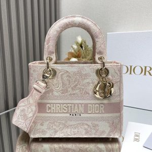 Alternative view of Dioriviera Medium Dior Lady D-Lite Bag 24x20x11cm