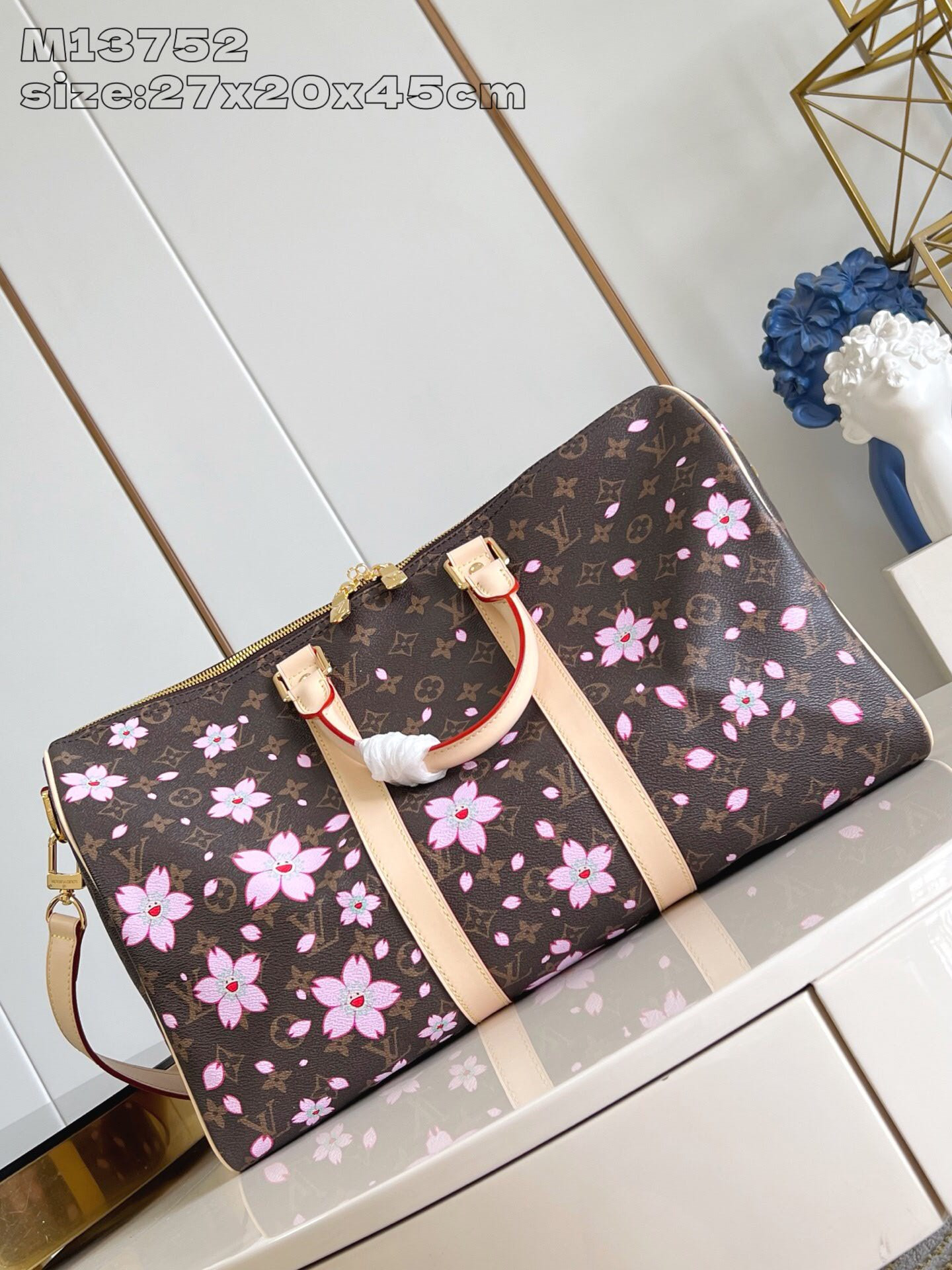 LV Keepall Bandouli¨¨re 45 M13752 45x27x20cm - Image 3