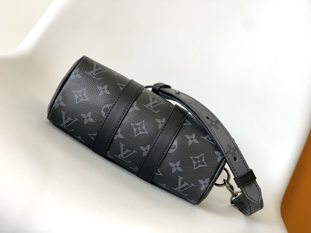 Louis Vuitton Keepall XS Monogram Eclipse Reverse Black M45947 21 x 12 x 9 CM - Image 5