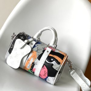 Louis Vuitton Keepall Bandouli¨¨re 25 M46678 9.8 x 5.9 x 4.3 inches