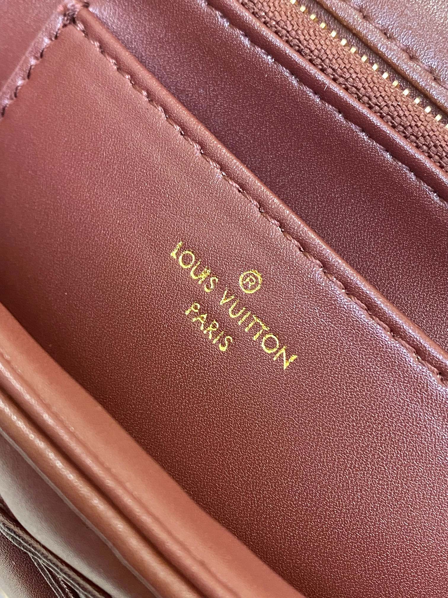 LOUIS VUITTON GO-14 GM red 12.2 x 7.7 x 4.3 inches - Image 10