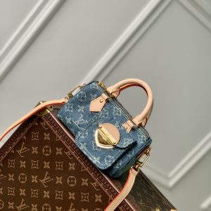 LOUIS VUITTON M82950 Nano Speedy 6.3 x 3.9 x 3 inches