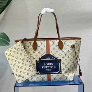 LV M40955 Neverfull MM 12.6 x 11.4 x 6.7 inches Without Box