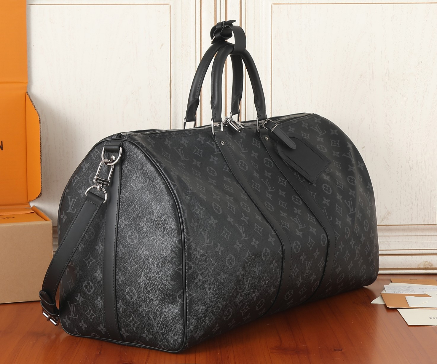 Louis Vuitton Keepall Bandouli¨¨re 55 M40605 - Image 4