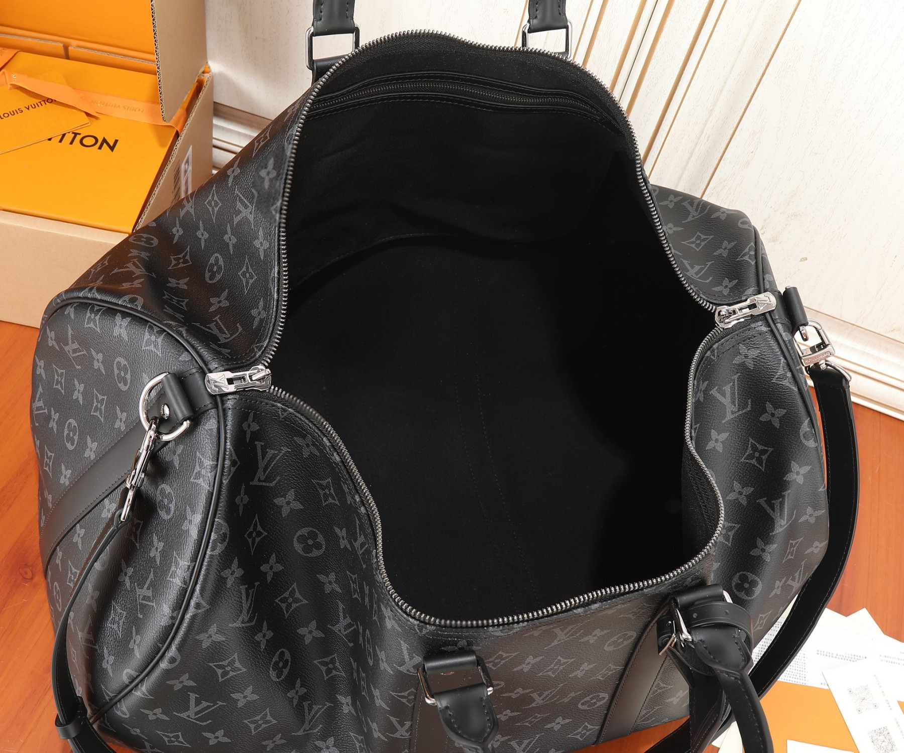 Louis Vuitton Keepall Bandouli¨¨re 55 M40605 - Image 5