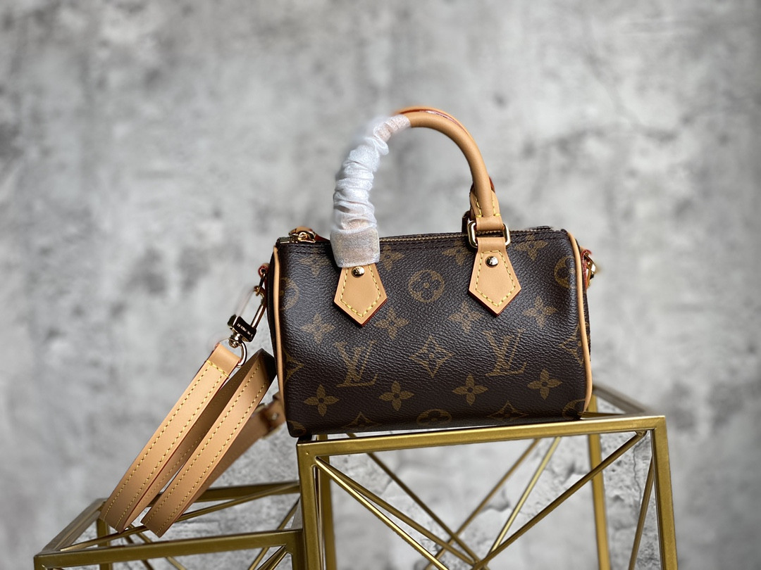 LV Speedy Nano M81085 16x10x7.5CM - Image 7