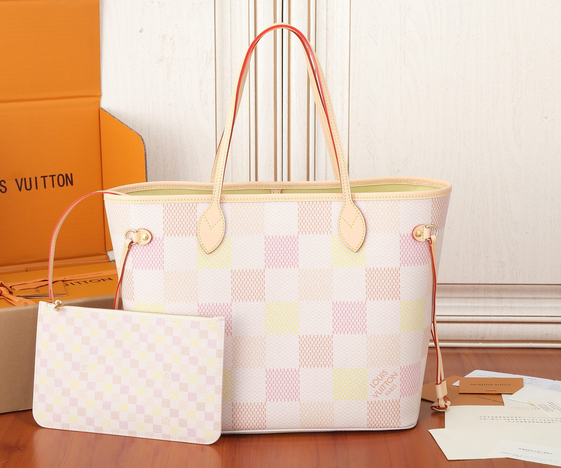 LV Neverfull MM N40668 31 x 28 x 14 cm Without Box - Image 2