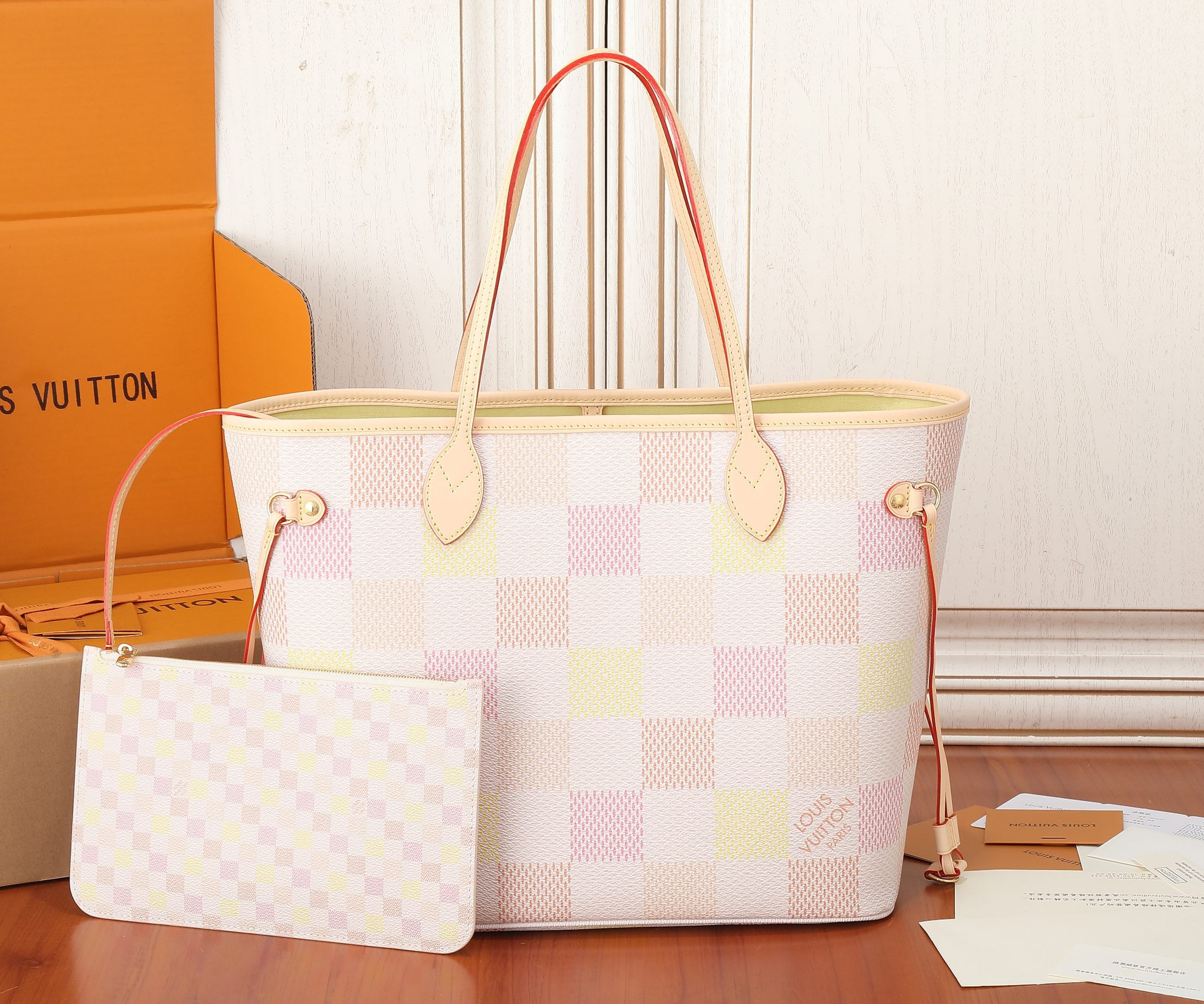 LV Neverfull MM N40668 31 x 28 x 14 cm Without Box