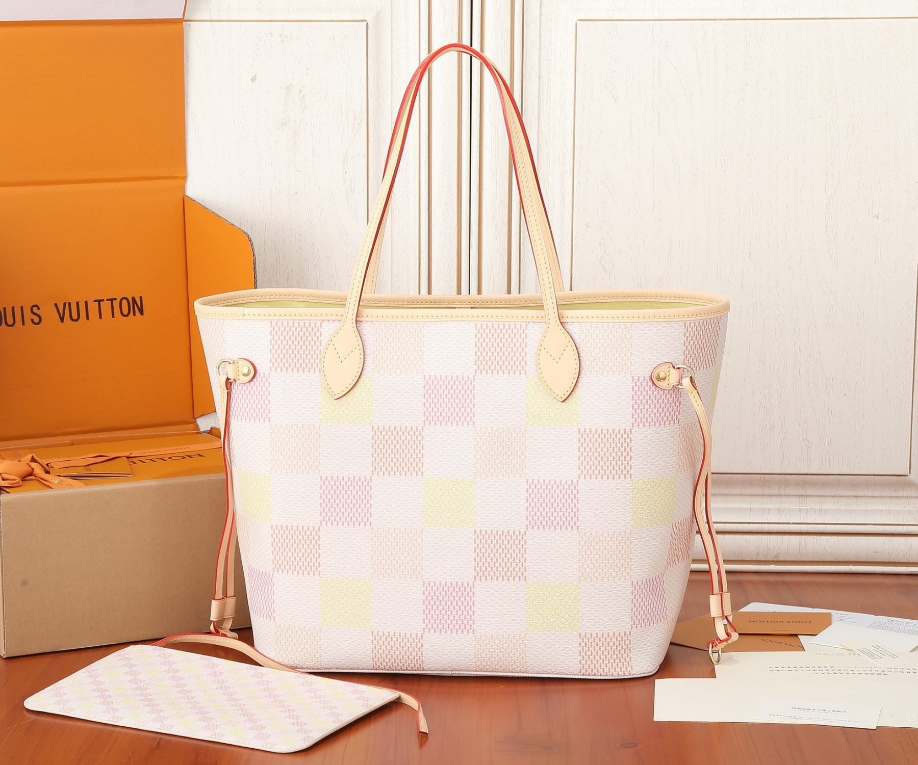 LV Neverfull MM N40668 31 x 28 x 14 cm Without Box - Image 8