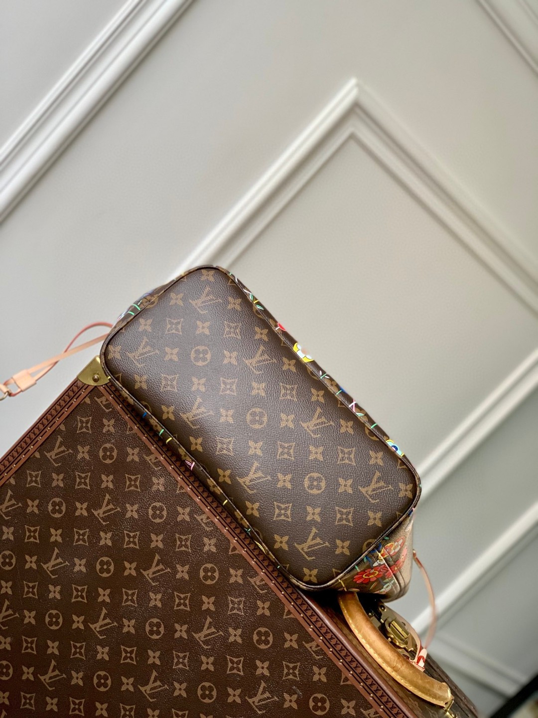 LV x TM Neverfull MM M13271 31 x 28 x 14 cm Without Box - Image 5