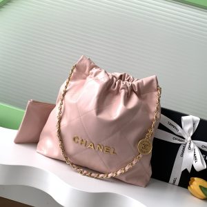 CHANEL 22 SMALL HANDBAG AS3260 35x37x7cm