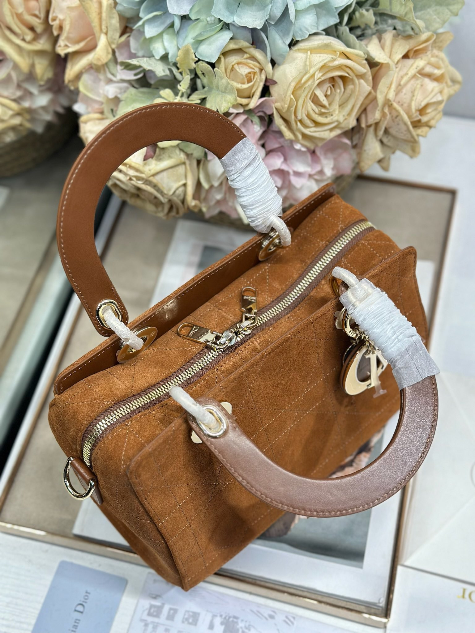 Dior Lady Dior Bags 24x27x14cm - Image 6