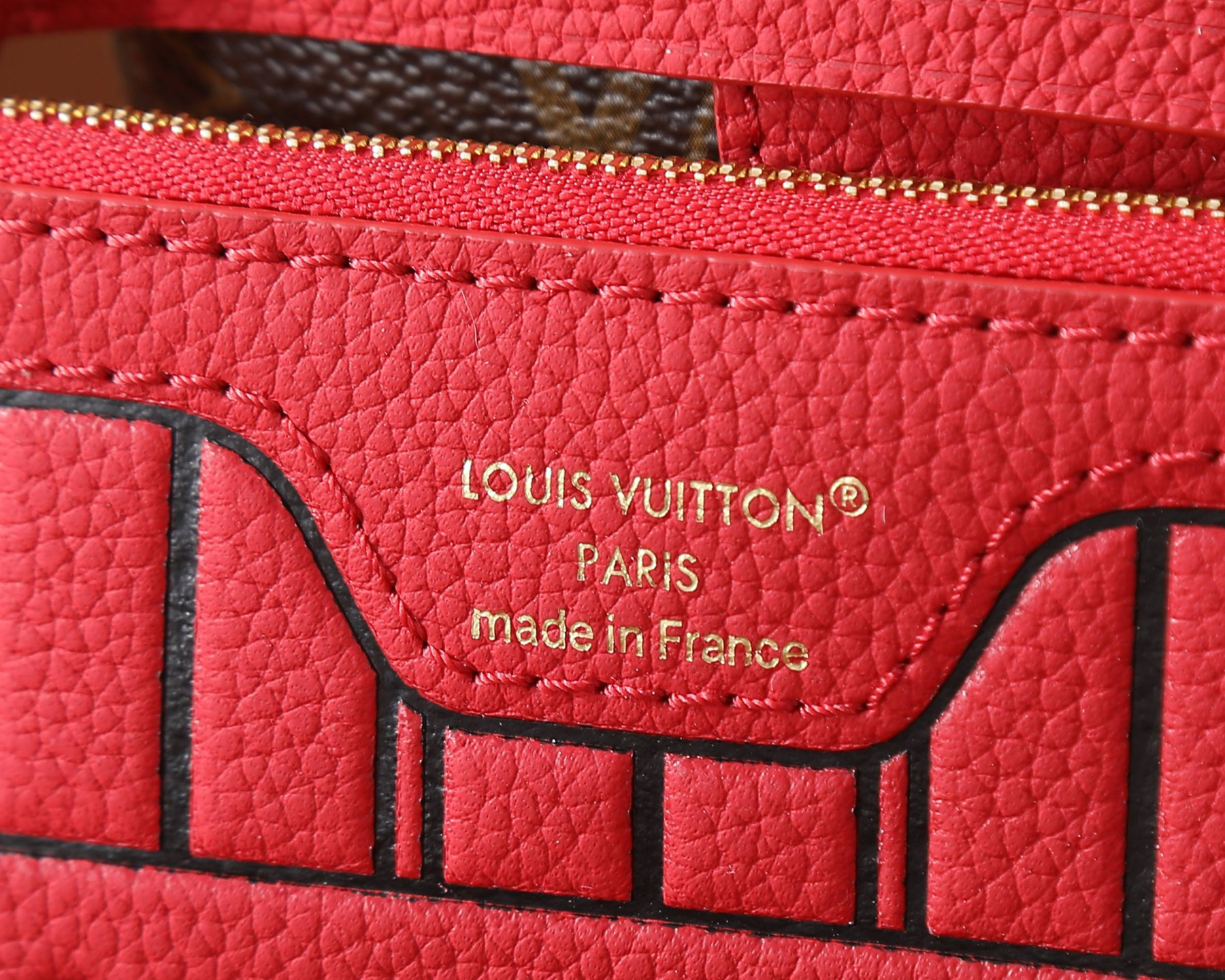 LV NEVERFULL INSIDE OUT BB Handbag M28318 16.5x11x26.5cm - Image 9
