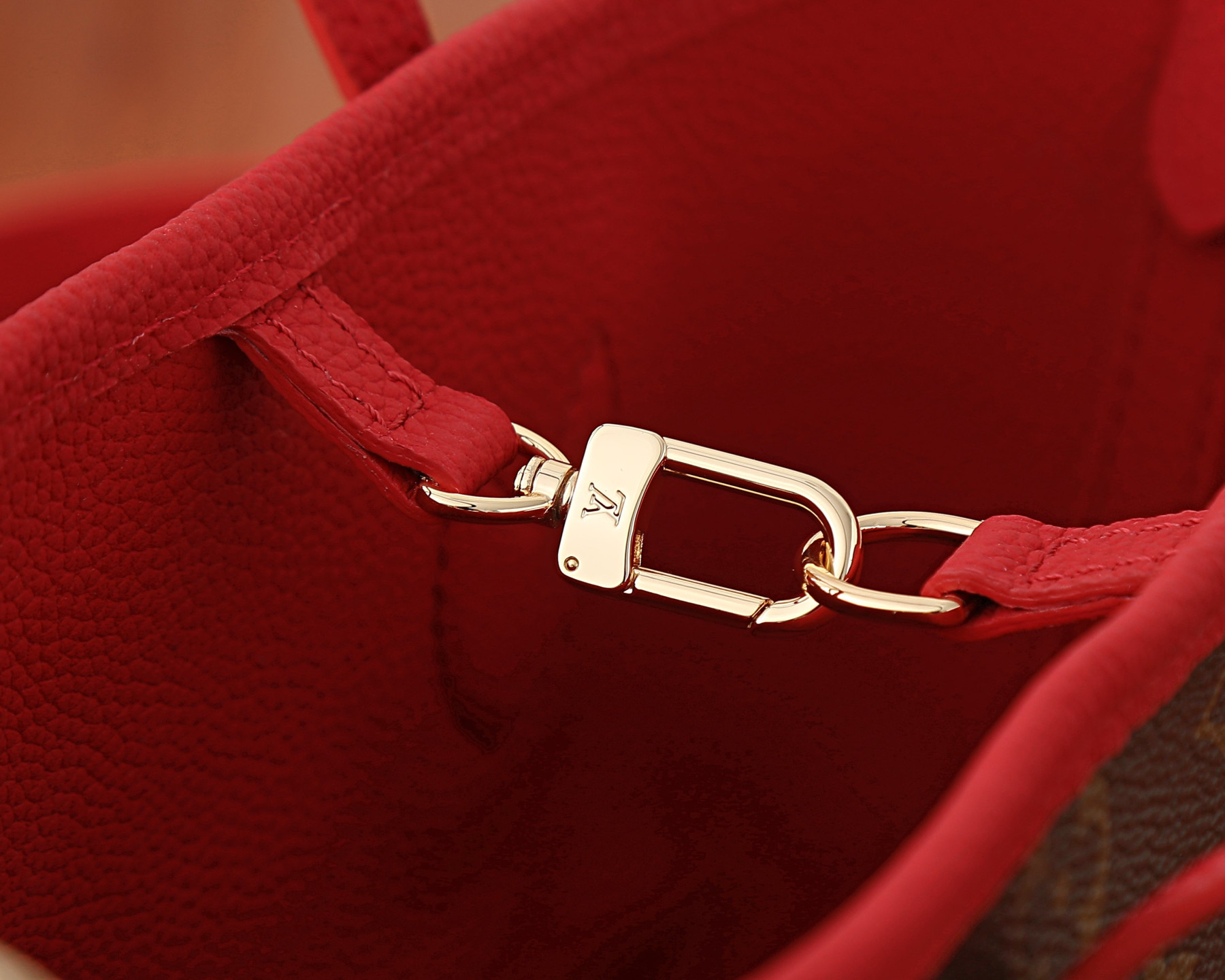 LV NEVERFULL INSIDE OUT BB Handbag M28318 16.5x11x26.5cm - Image 18