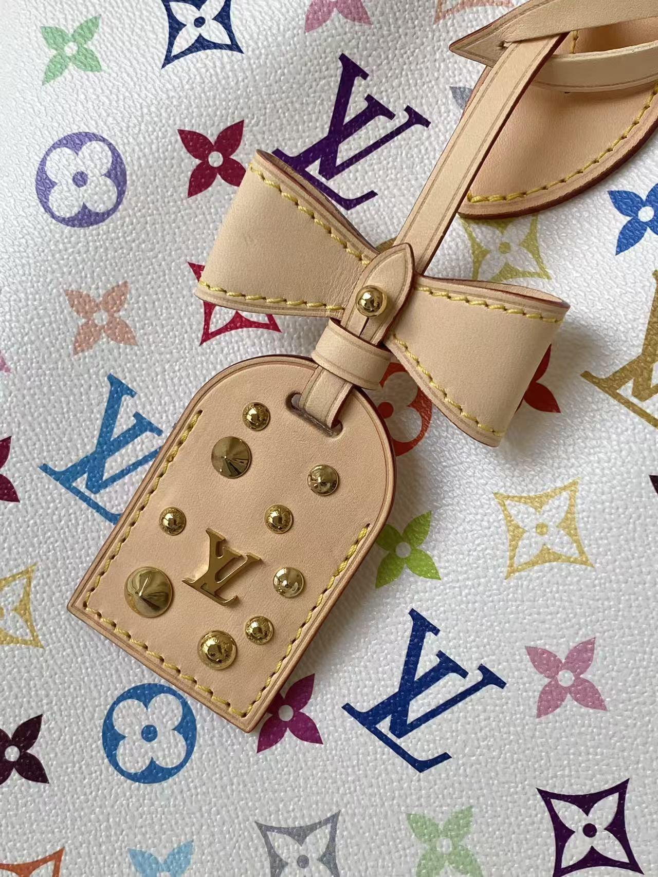LV x TM NEVERFULL Medium Handbag M27787 31x28x14cm Without Box - Image 6