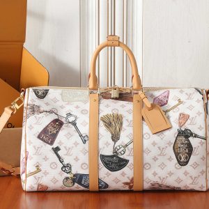 LV KEEPALL BANDOULI¨¨RE 45 travel bag M28780 45x27x20cm